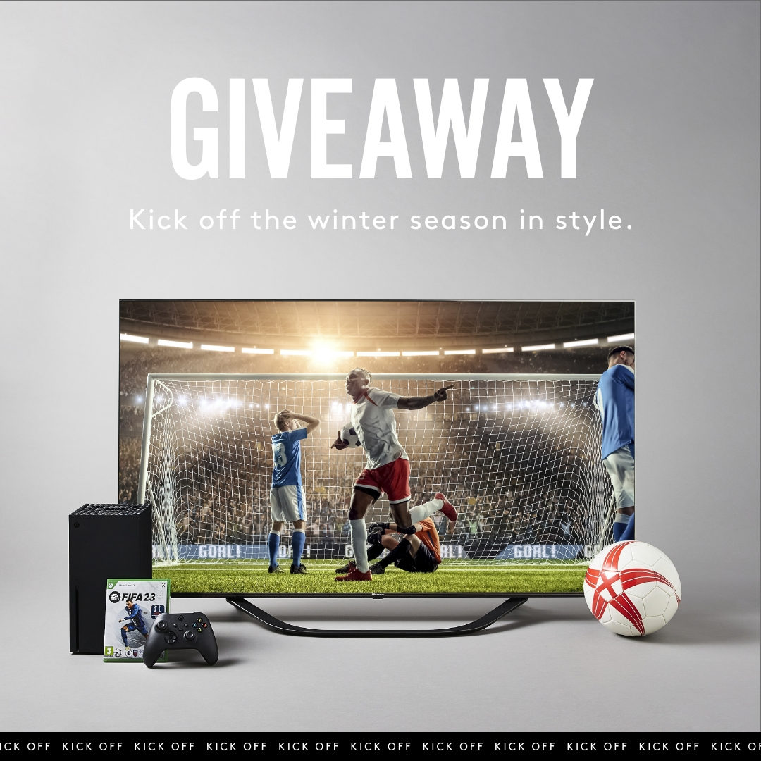 2 WEEKS UNTIL THE FINAL 🏆 
#Win everything in the picture ❕

All you need to do is 
⚽ Retweet &amp; tag your gaming bud/buddies
🏆 Follow @jacamouk 
[EXTRA ENTRY ON OUR FACEBOOK &amp;INSTAGRAM]  
T&amp;C's Apply [bit.ly/3FukRXj]