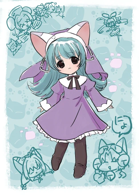 ※デジキャラット※ りんなちゃんまじかわ～という落書きです 