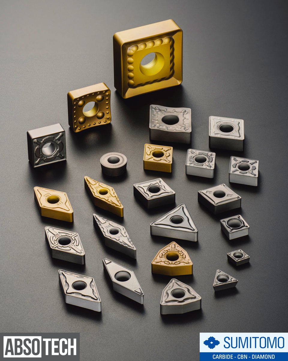 Check out our AC8000P Steel Turning Series! These coated grades are perfect for steel turning with completely stable cutting. 

More details: sumicarbide.com/product/ac8000…

#sumicarbide #sumitomo #machining #machineshop #machinists #carbide #carbidetools #cuttingtools #turningtools