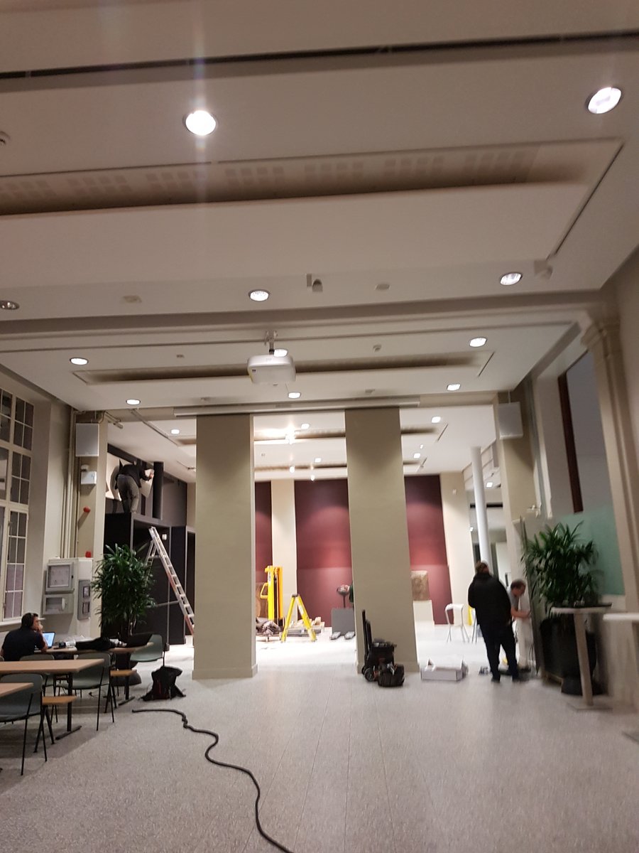 UniMancVenue's tweet photo. Sneak peek with @UoM colleagues around @McrMuseum. Exciting to see the transformation of the galleries starting to take shape. Roll on 18th February for the official opening. #mmhellofuture https://t.co/Cfxu9oFqLu
