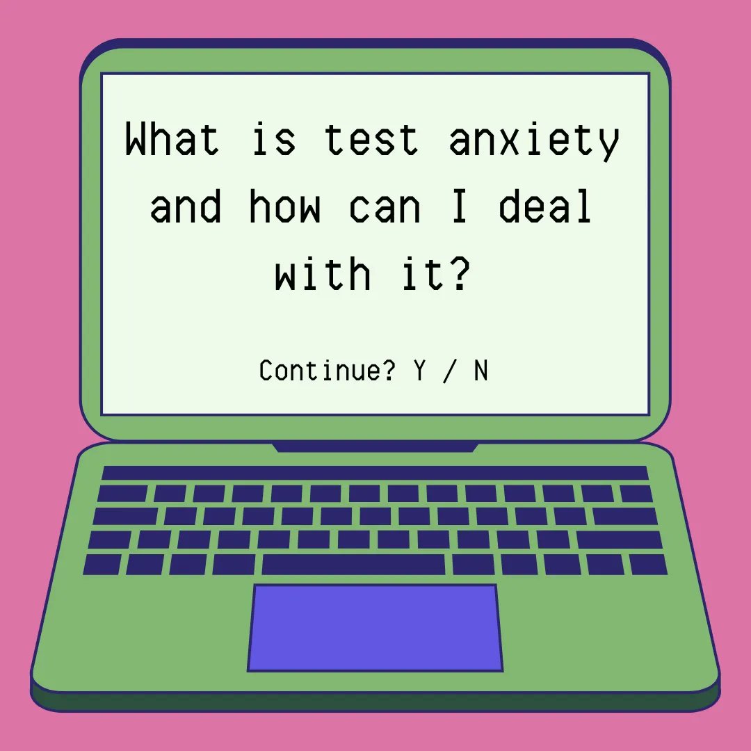 SandTWellBeing's tweet photo. Feeling stressed about finals coming up? Learn more about test anxiety and how you can manage it! https://t.co/Ij7fdBhk7j