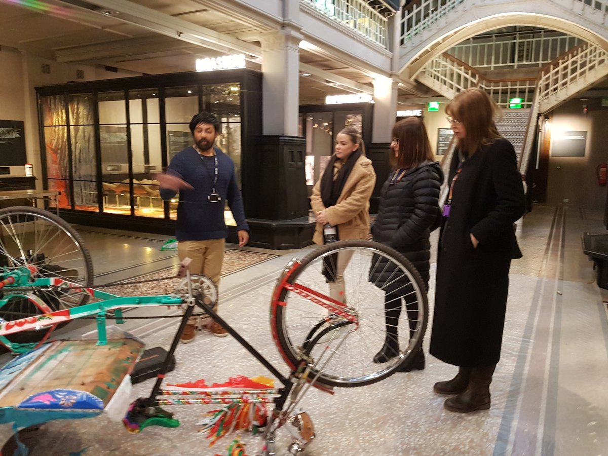 UniMancVenue's tweet photo. Sneak peek with @UoM colleagues around @McrMuseum. Exciting to see the transformation of the galleries starting to take shape. Roll on 18th February for the official opening. #mmhellofuture https://t.co/Cfxu9oFqLu