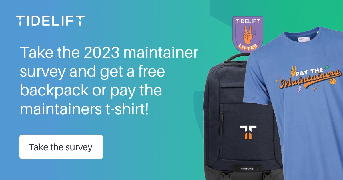 Tidelift (now Sonar) tweet media