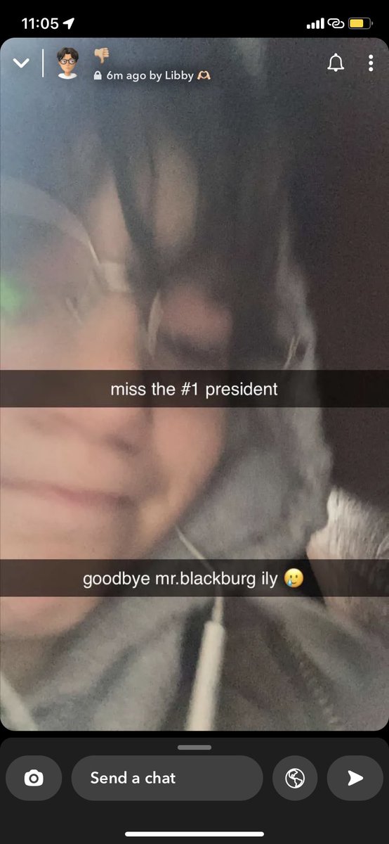 behla_0906's tweet photo. fun fact: we were in the gift shop today and I yelled “i love you Mr.President” and he turned around and i RAN😭🏃🏽‍♀️ #omun2022 

ps. blackburg was a typo 🫶🏽 https://t.co/2PRY43QRCs