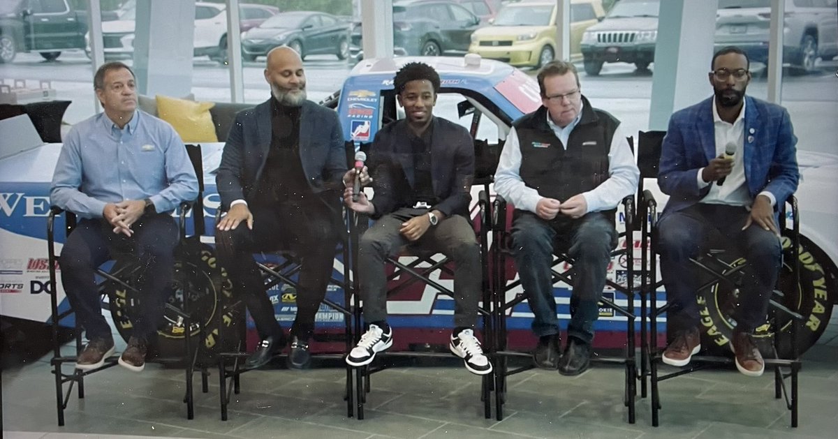 Congratulations to <a href="/rajahcaruth_/">Rajah Kirby Caruth</a> and <a href="/TeamChevy/">Chevrolet Motorsports</a> - 🚨 Rajah is going full-time Truck Series racing in 2023, driving the No. 24 with <a href="/GMSRacingLLC/">GMS Racing</a>