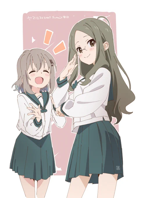 ヤマノススメNext Summit 10話原画で参加させていただきました。かすみさん優しい 