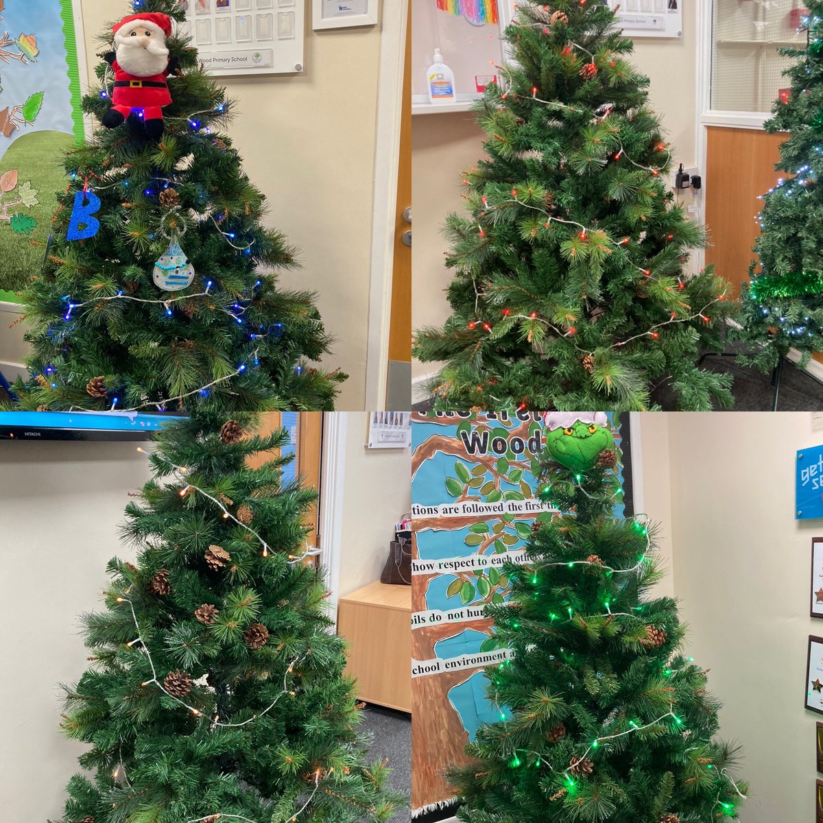 IWPS_Leeds's tweet photo. Christmas has arrived at Ireland Wood! #festivefun #winterwindows #Interhousetreecomp https://t.co/RGby5hORLo
