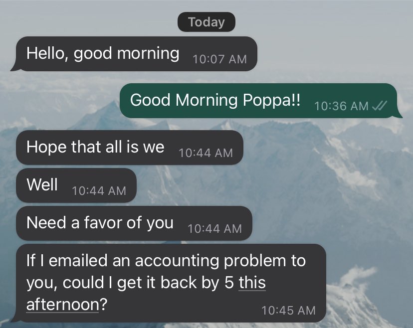 IAmSugaNSpyce's tweet image. When your college professor now turned second Dad asks you to solve a problem. This feels like I’m back in school 😫 #IsThisATest?