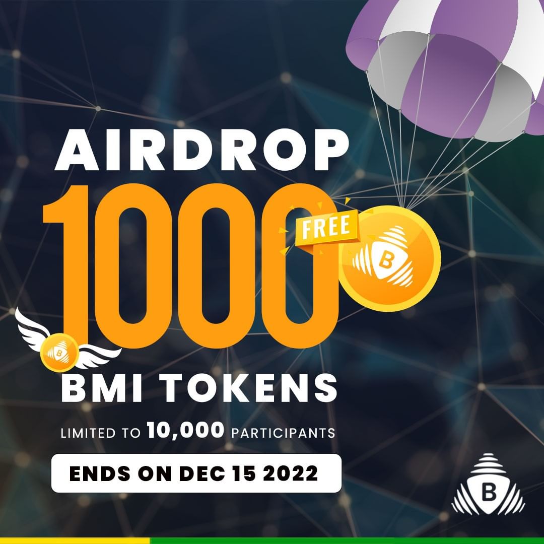 Bemeli Airdrop Is LIVE!!!

🔗 Join the Airdrop Here:
t.me/Bemeli_Airdrop…

🏆 Reward: 1,000 $BMI Tokens

👤 Winners: Everyone Wins

#Bemeli #Airdrop #Crypto #cryptocoins #bmi #freeBMITokens #bmitoken #coin #freecrypto #freecryptocurrency #AirdropCrypto #Token #wallets