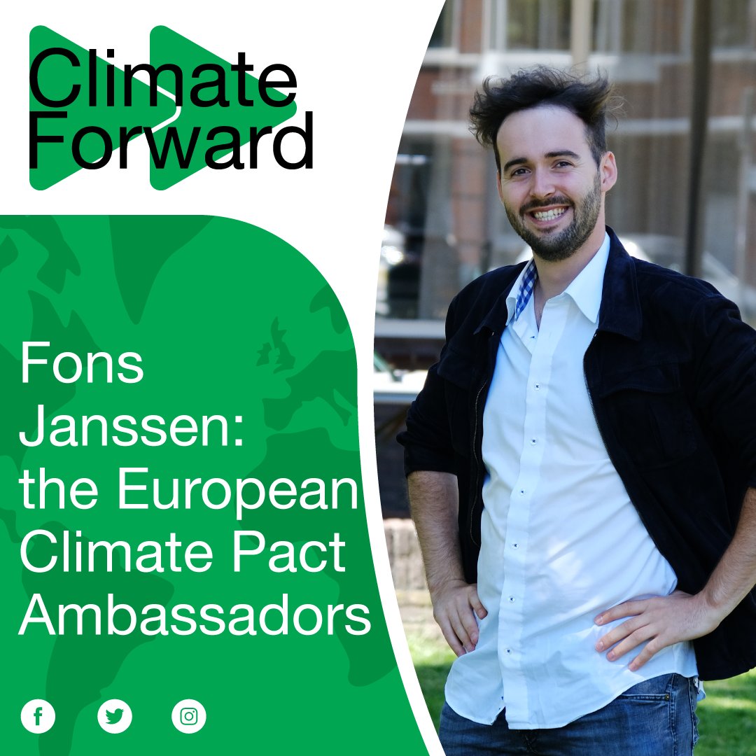mansurpg's tweet image. What is the European Climate Pact? Listen to my podcast with @AJJJanssen where we talk about sustainability and the Climate Pact.

Website: climateforward.eu
Apple: apple.co/3UwizLn
Spotify: spoti.fi/3VCDwFM

#EUClimatePact #MyWorldOurPlanet #Podcast