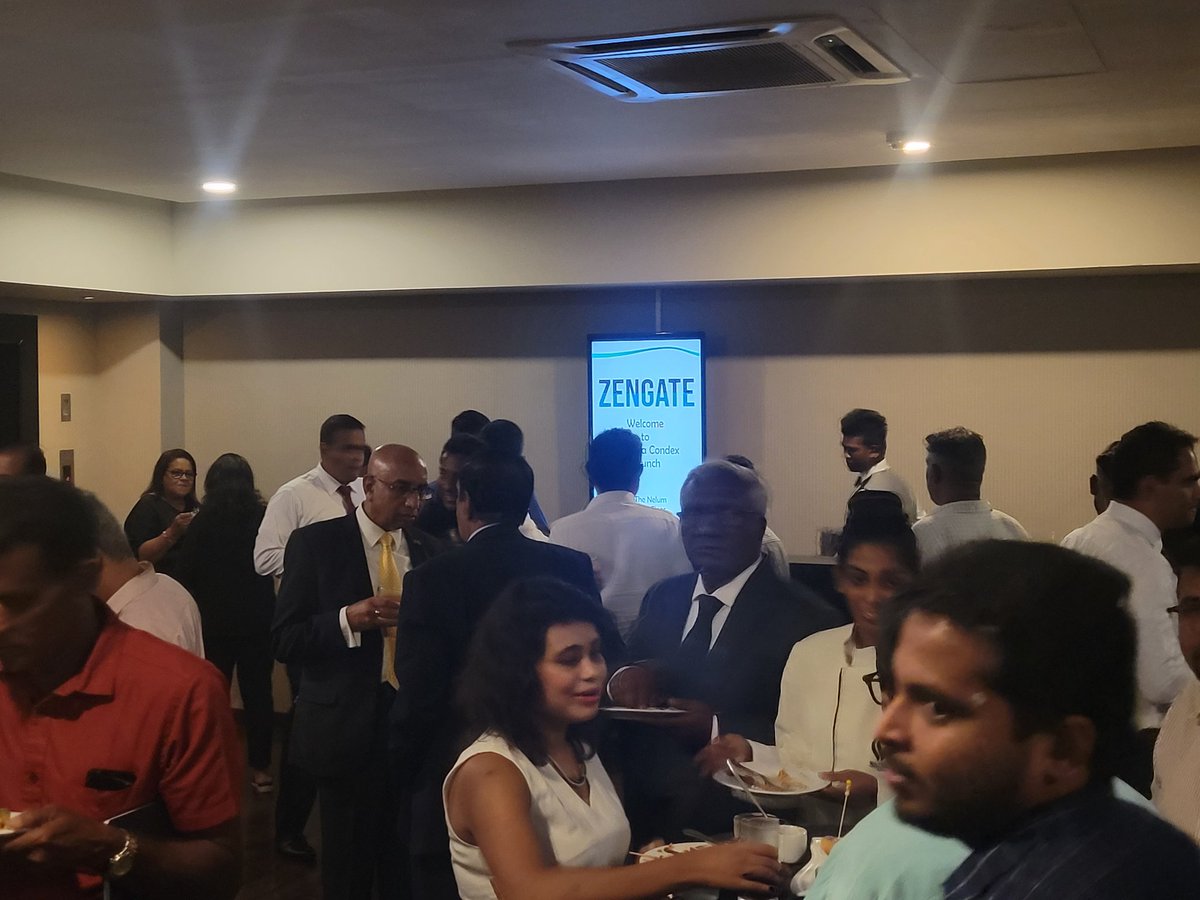 ZengateGlobal's tweet image. The #zenGate Sri Lanka launch event went fantastic

We were joined by over a 100 commodity creators, MSME owners as well as the honorable Minister of Plantations &amp;amp; the chairmen of the Sri Lanka Tea Board &amp;amp; the Factory Owners Association

#Ergo commercial adoption incoming