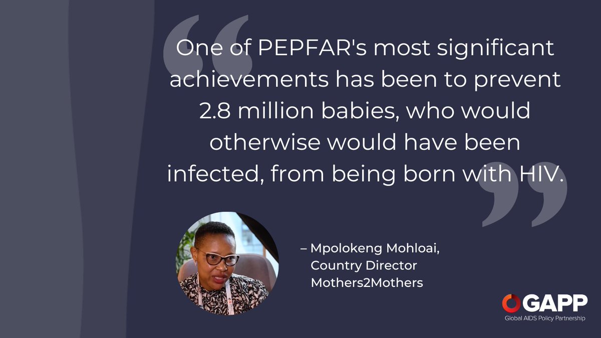 m2mtweets's tweet photo. Today, we're supporting @PEPFAR to celebrate (almost) 20 years of impact! A new video series from #GAPPDC evaluates the organisation's impact & features Mpolokeng Mohloai, @m2mtweets Country Director in #Lesotho ▶️ Watch to learn more: https://t.co/GLcxZal2wj #PepfarAt20 https://t.co/cU9nIVjMiW