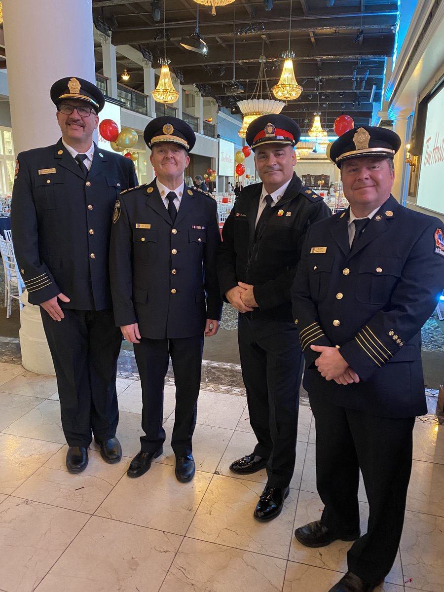 tpsJohnson's tweet photo. Honoured to be ⁦@BreakfastClubz⁩ ‘Sharing and Caring Christmas Gala’ at the Liberty Grand supporting kids by delivering over 136,000 meals this past school year! ⁦@TFSDeputyCocco⁩ ⁦@ChiefPaulRaftis⁩ ⁦@TFSJessop⁩ https://t.co/DkF2hR0mid