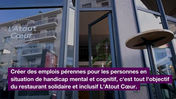 caissedesdepots's tweet photo. #CDuZoom ! 🔎 Découvrez Atout Cœur, un restaurant qui emploie des salariés en situation de handicap mental cognitif à Annecy. Une initiative soutenue par la  @BanqueDesTerr et par @Bpifrance. 🤝 Notre grand dossier #Handicap 👉 https://t.co/Z5TdVitNKR https://t.co/5fk7mxgnXc