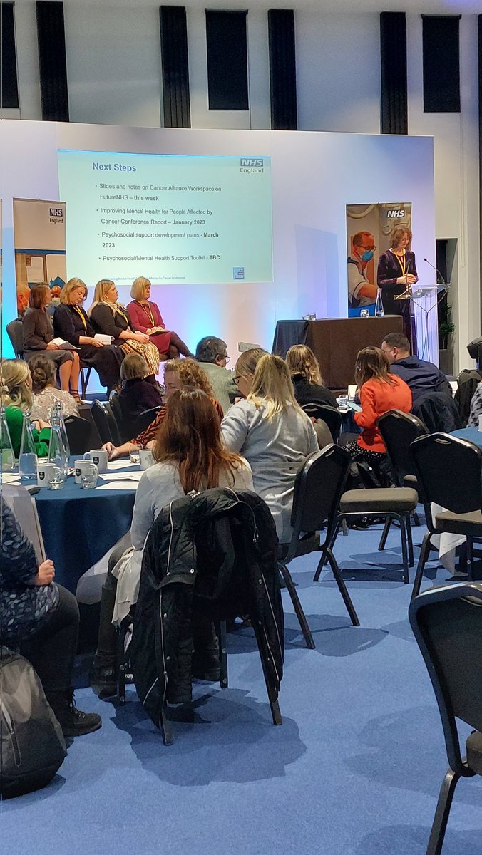 Mike_Thorpe_'s tweet photo. Final thoughts from #CancerMH22 with session chairs.
My thoughts are it's been an excellent day, lots to build on but we must keep the momentum going.
@LesleyLesleys
@clairem7523
Emily Corser
@AnnaRarity3
@claire_taylor22 https://t.co/g2B6j8tzGw