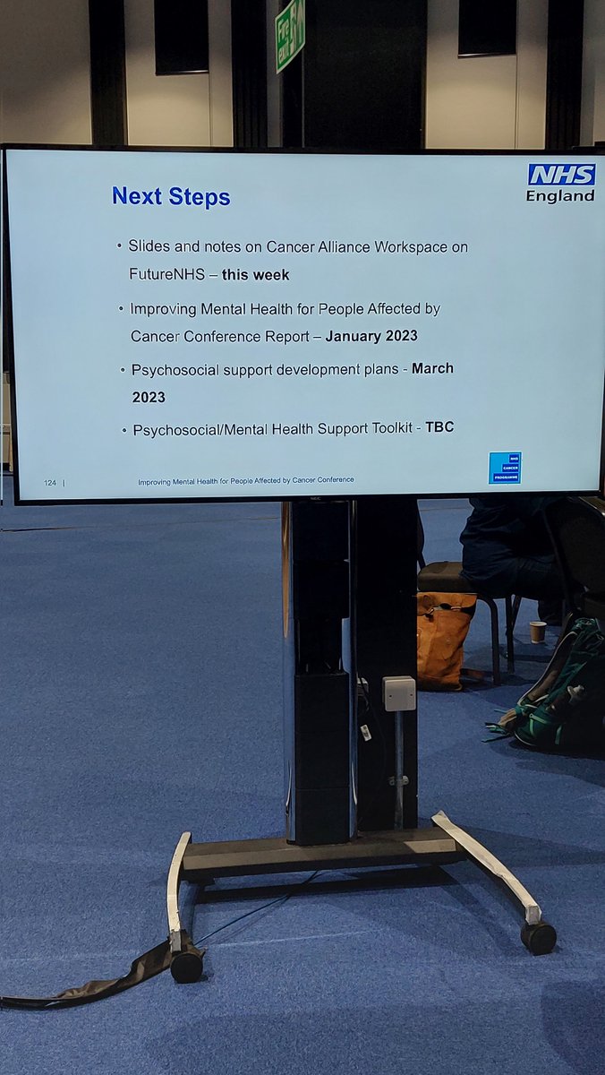 Mike_Thorpe_'s tweet photo. Final thoughts from #CancerMH22 with session chairs.
My thoughts are it's been an excellent day, lots to build on but we must keep the momentum going.
@LesleyLesleys
@clairem7523
Emily Corser
@AnnaRarity3
@claire_taylor22 https://t.co/g2B6j8tzGw
