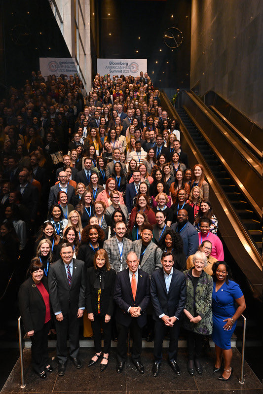 Bloomberg Fellows, who now number 269 and come from 41 states, D.C., and one territory, are a network of scholars, educators & practitioners showing the value of using the tools of public health to help shape a healthier U.S. #AmericanHealthSummit