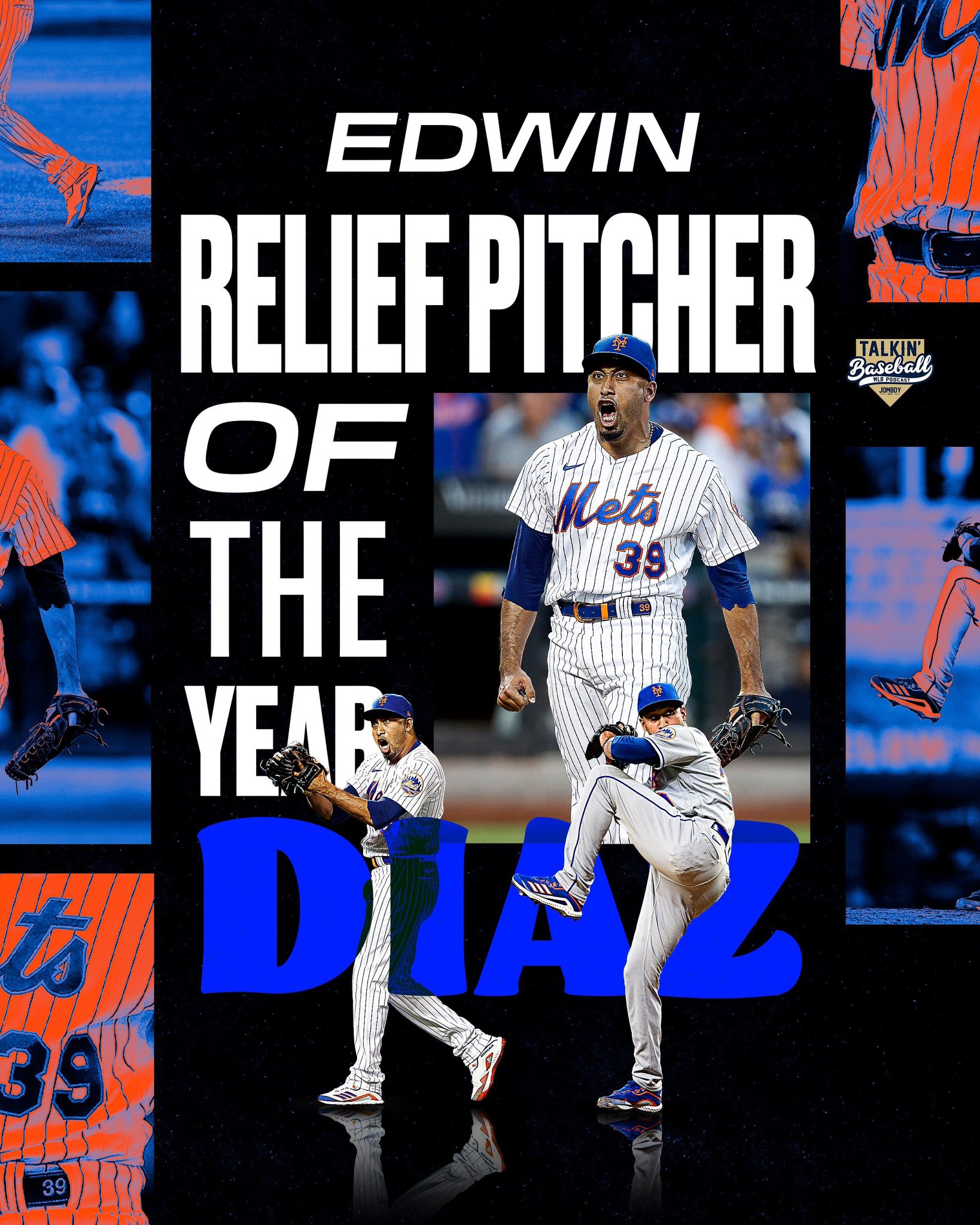Talkin' Baseball on X: Edwin Diaz is the Trevor Hoffman National