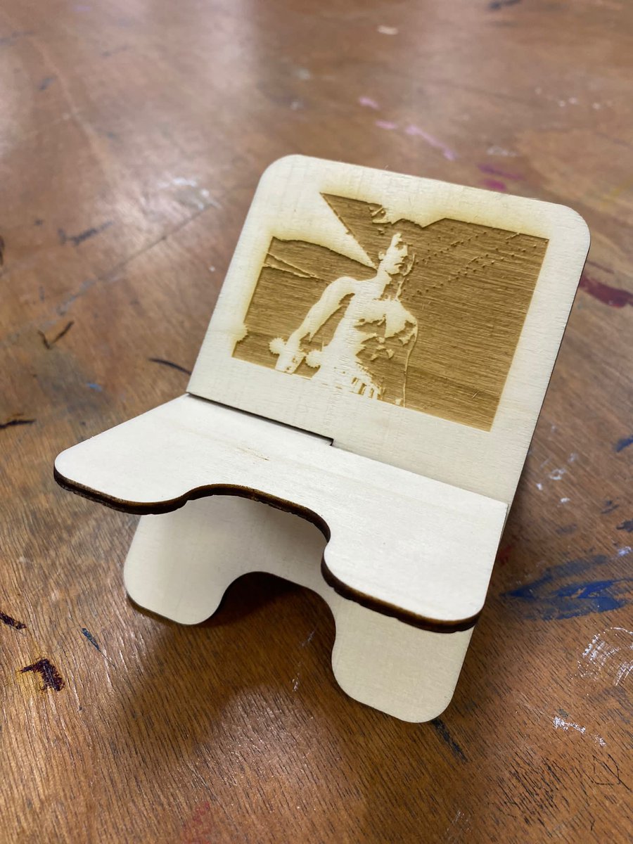 StJosephsDT's tweet photo. The first of our year 8s are learning how to use the laser cutter today. https://t.co/16OYoKZzZG
