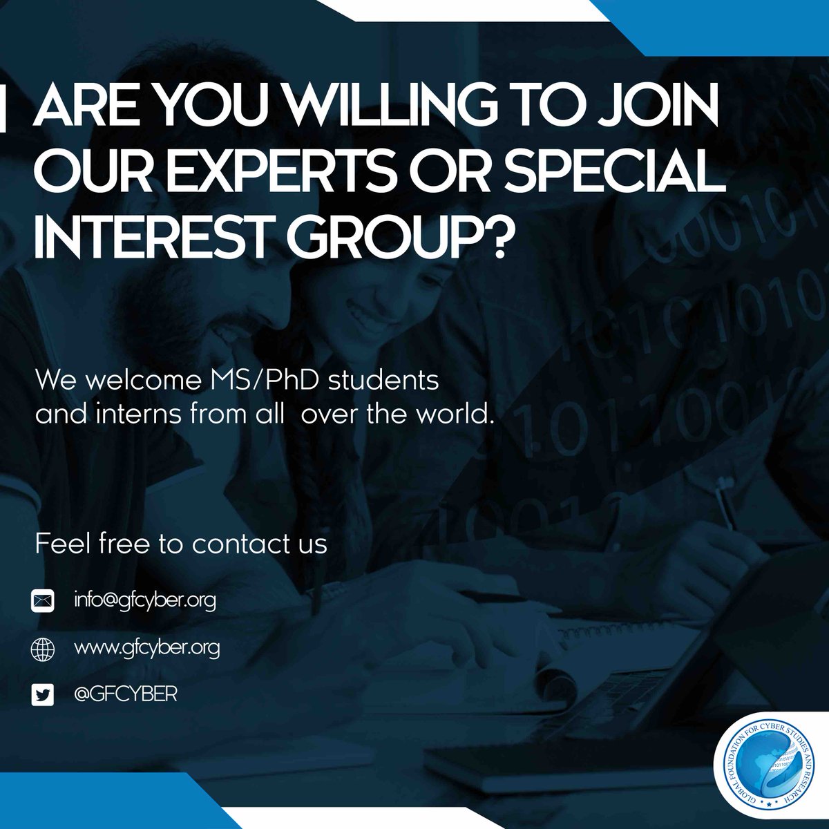 Check out our special interest groups at:

gfcyber.org/special-intere… 

#gfcyber #cybersecurity #informationsecurity #security #publicpolicy #cyberspace #cyber #geopolitics #Political #privacy #technews #infosec #ChatGPT #securityprivacy #Artificial_Intelligence #machinelearning