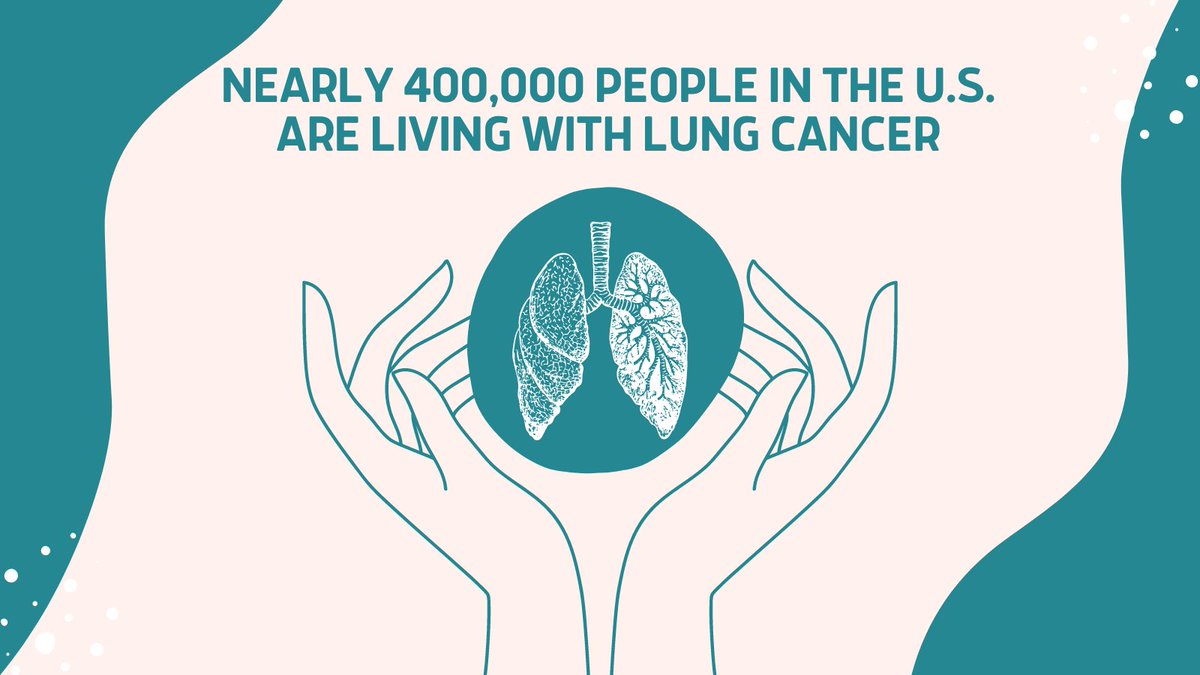 Did you know that nearly 400,000 people in the U.S. are living with lung cancer? This number should not be this high. No one should have to experience lung cancer.