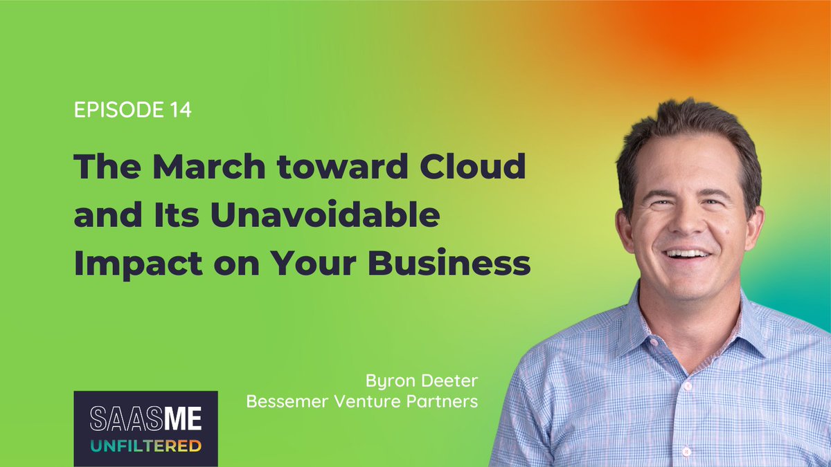 getzylo's tweet photo. On #SaaSMeUnfiltered this week, Byron Deeter, Partner at Bessemer Venture Partners, is diving into the BVP State of the Cloud report. Learn about macroeconomic factors affecting adoption and SaaS spend as well as what he predicts for 2023. 👀 https://t.co/QihDnLcUDu https://t.co/tchrynwOHD