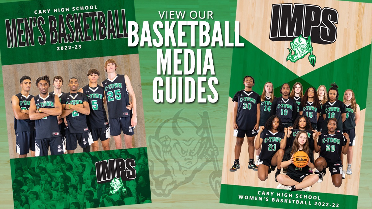 The Imp Club just released the media guides for Cary High’s men’s and women’s basketball teams. Check them out and be sure to thank/use our sponsors. Go Imps!!! 💚🔱💚
caryathleticzone.com/sports-program…