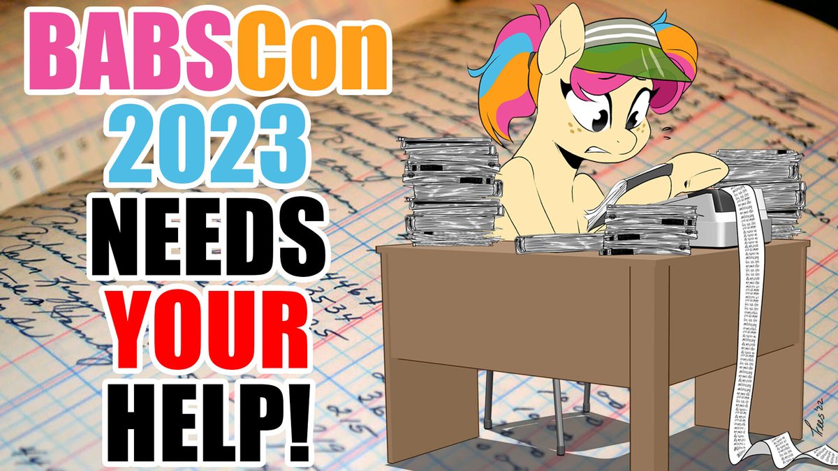 BABSCon's tweet photo. BABSCon is still raising capital for the 2023 convention.

This is necessary to overcome the two lost conventions and the results from COVID-19.

For more details see our Facebook:
https://t.co/Fy1qTy3fMF

#BABS2023 #BePony https://t.co/ffeQWBFP32