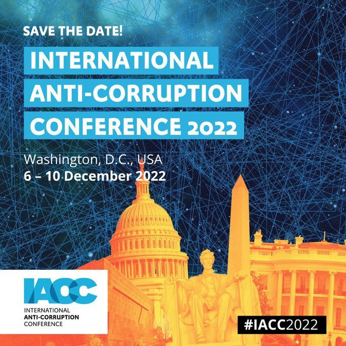 Hoy inicia la vigésima versión de la Conferencia Internacional Anticorrupción, con el tema "Desarraigando la Corrupción, Defendiendo los Valores Democráticos", del 6 al 10 de diciembre de 2022.

Para hacer el registro y conocer más detalles ingresar en iaccseries.org