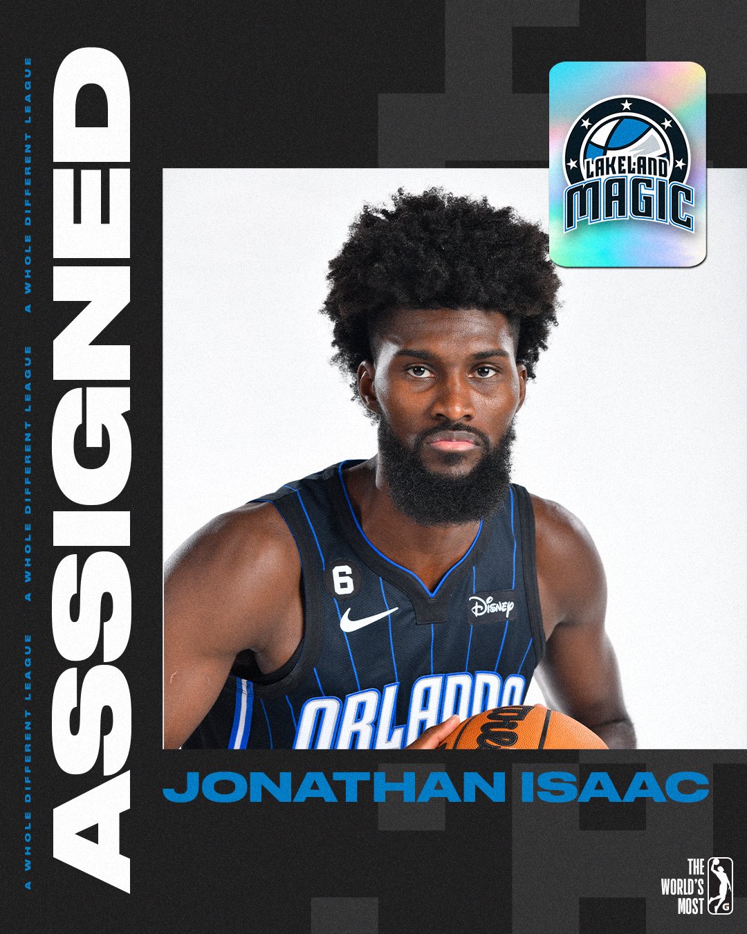 [情報] Jonathan Isaac開始在G-League練球