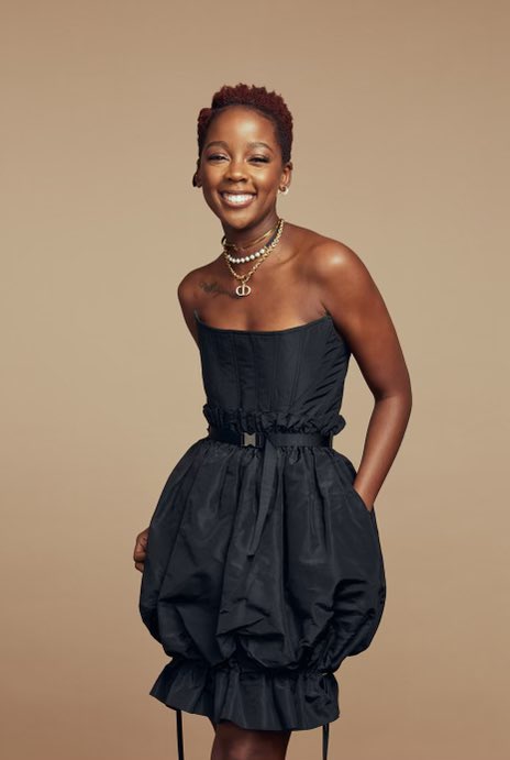 ThusoMbedu's tweet photo. The @CriticsChoice #celebrateBlackcinema awards were so much fun! It was a privilege to present my Director and friend, @GPBmadeit with her award 🥹 https://t.co/uiw7B0IZWJ