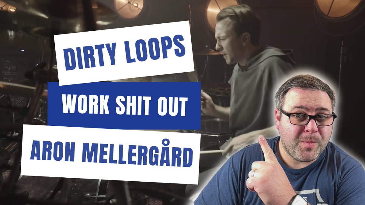 jasonsayersdrum's tweet photo. Well you guy's have done it again! I must say that I am really enjoying discovering bands like @DirtyLoops

https://t.co/bxOpOXvOZa

 #dirtyloops #drums #drummer #drumreaction #drumreactions #drumreactionvideo #drummerreaction #drummerreactions https://t.co/BqA3z3DqhX