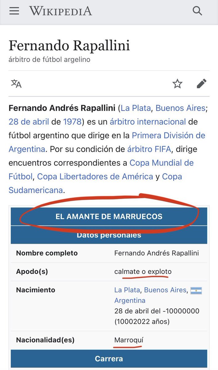 Jagudelx's tweet photo. Que el árbitro argentino es de Marruecos? JAJAJAJA.

LEÑA AL MORO https://t.co/RBI99cylZq