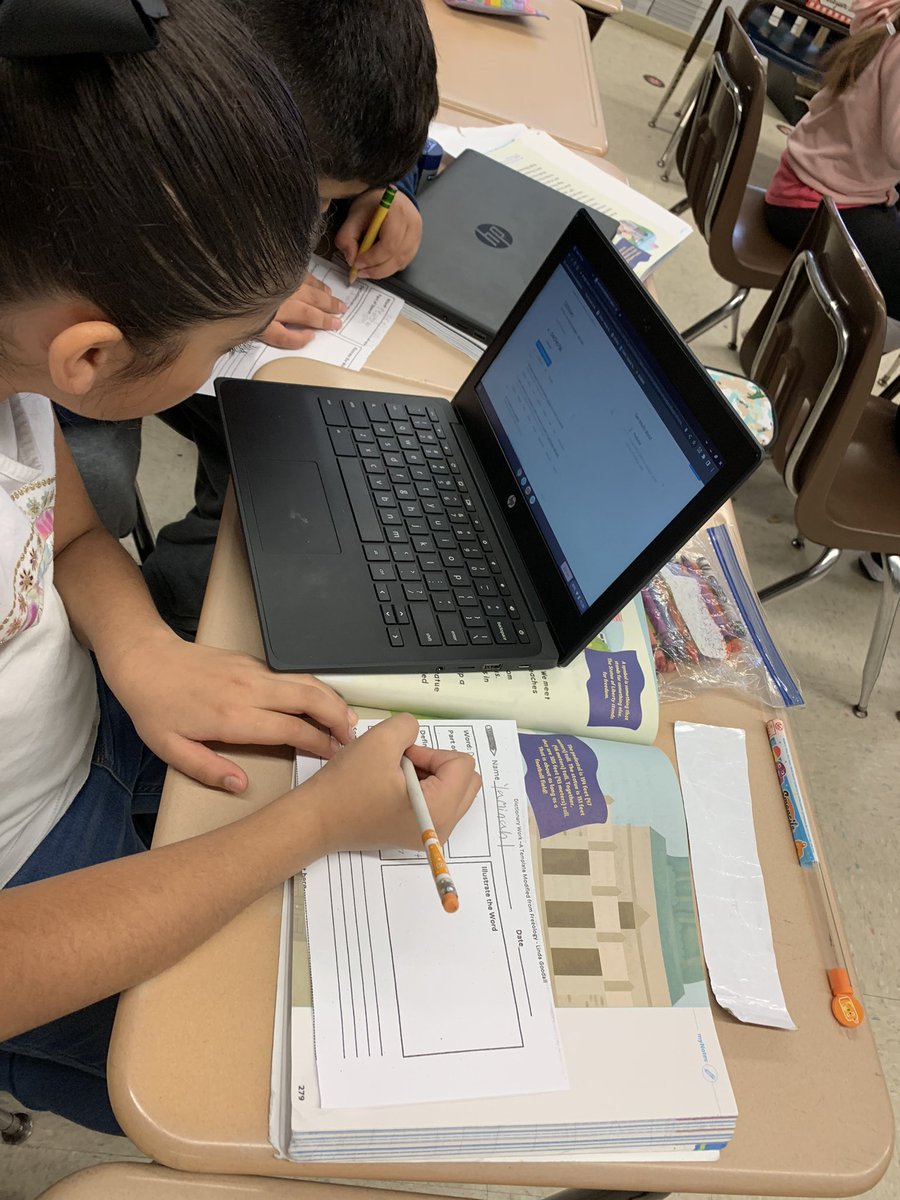PCSDdentzler's tweet photo. Mrs. O’Malley‘s third grade students working on critical vocabulary development.  #PCSDTV proud #DentzlerEagles #3GradeThinkers https://t.co/AbeF7O2VA6