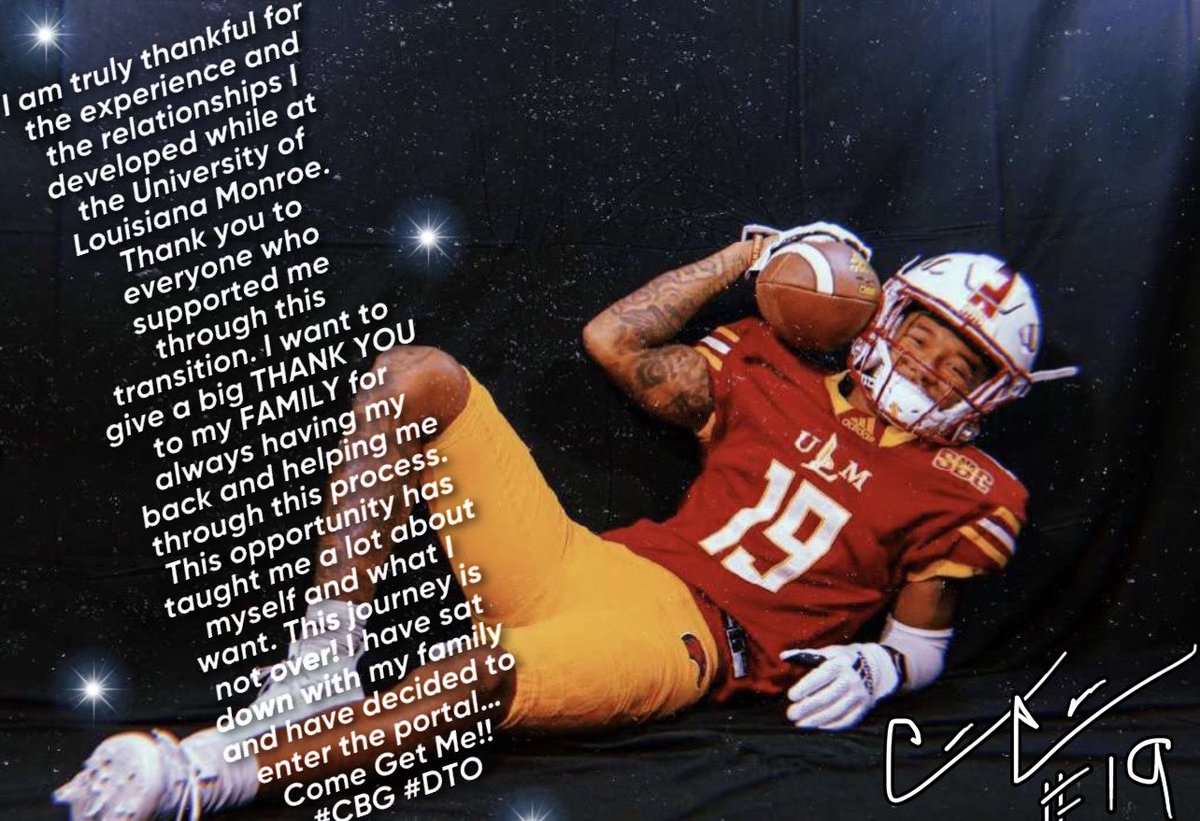 cobycavil's tweet photo. I’m OFFICIALLY in the PORTAL!!! Come get me!!! (3 years of eligibility)🗣🗣… #CBG #DTO https://t.co/vpMsCSIEuy