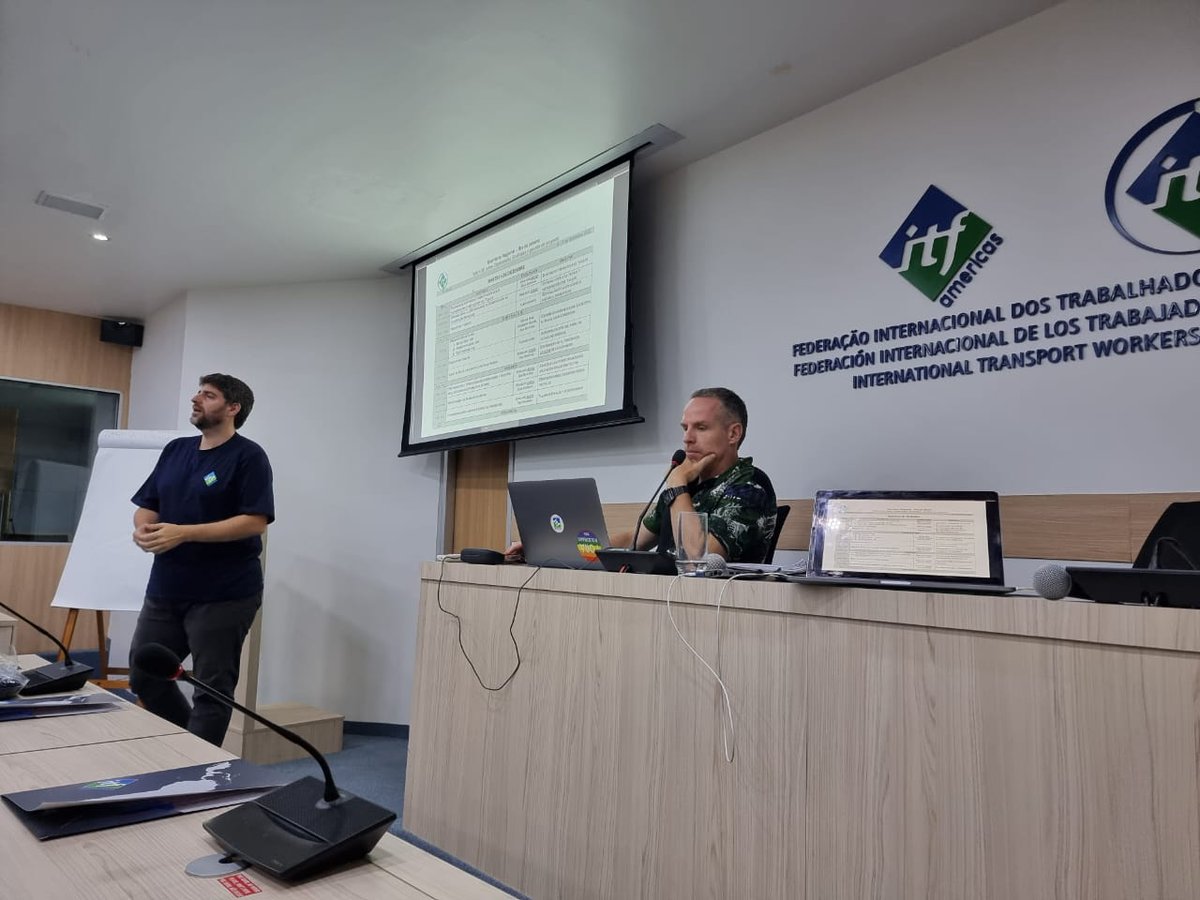 FetaapA's tweet photo. Con los compañeros de Colombia, México  y Brasil realizando coordinaciones para acciones futuras... la unión  es lo más importante 💪🏻 https://t.co/zLfbLhpfCR