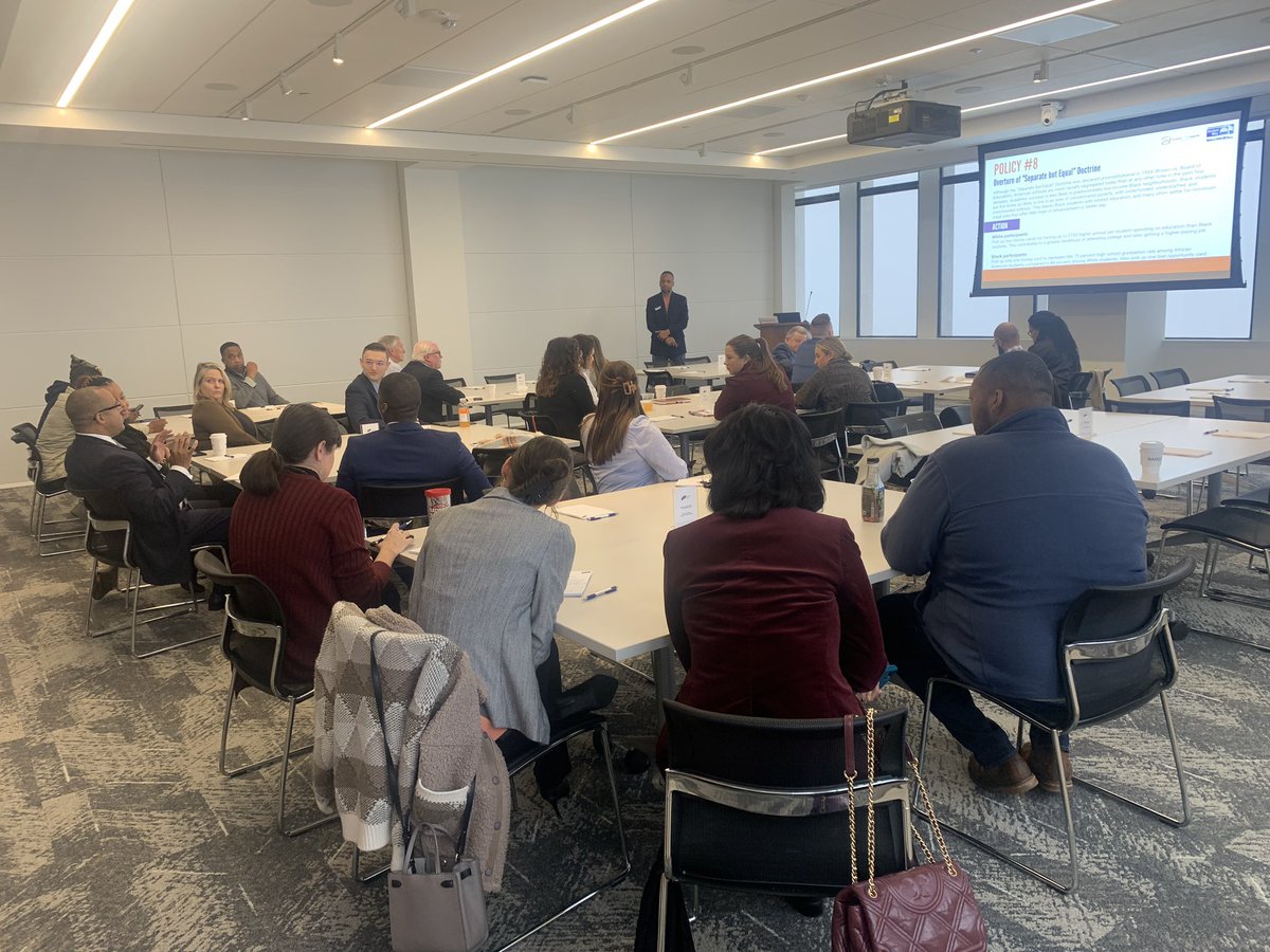 It’s always powerful experiencing <a href="/TrentFindley/">Coach Trent</a> lead the Racial Wealth Gap Simulation. Huge shout out to Baird for hosting and Joe Franklin and <a href="/TechSystems/">TechSystems</a> for convening participants. This is the work!!! <a href="/MetroUnitedWay/">Metro United Way</a>