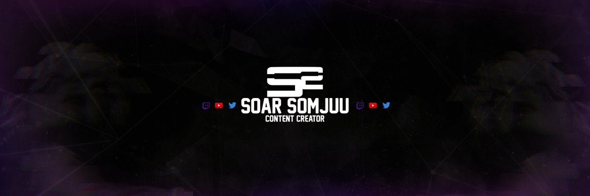YloGraphics's tweet image. Header for 
@ItsSomjuu 
 of 
@SoaRGaming 
Hope you guys enjoy!