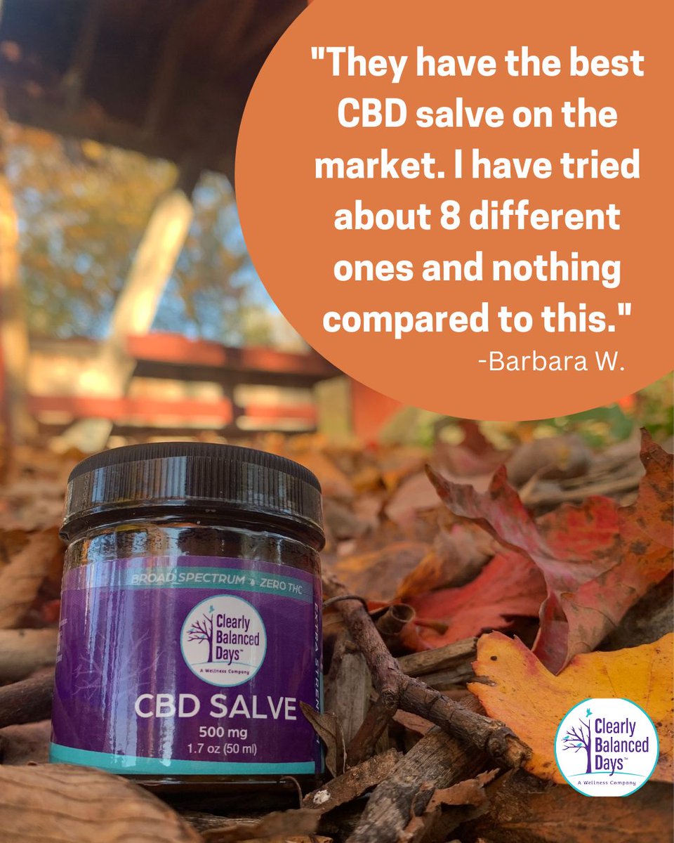ClearlyCBD's tweet photo. Save $5 on 500mg CBD Menthol Muscle Salve until Dec 15! 

Shop now: https://t.co/vDr4tQtvc9

#cbd #shopsmall #wellness #musclegrowth #fitness #women #familyowned https://t.co/8gPPx7PmOd