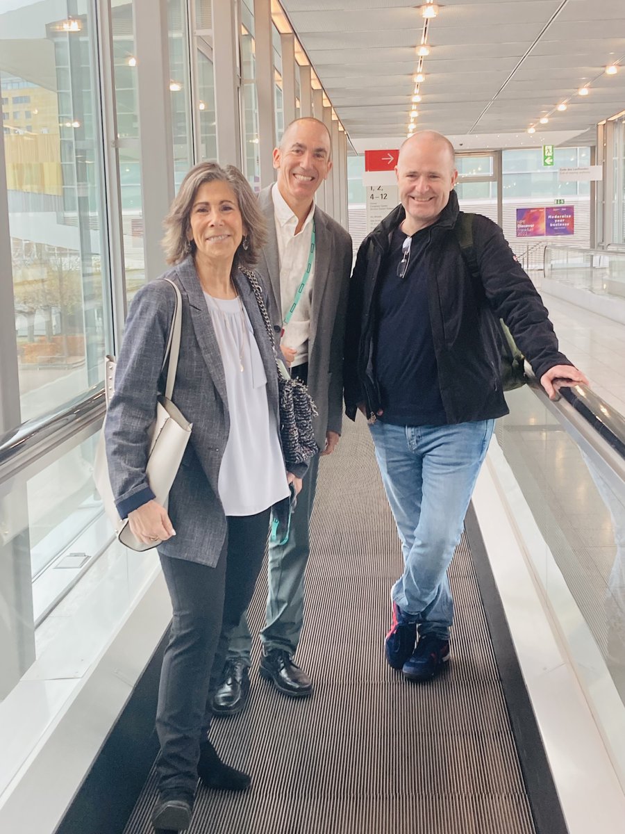 So nice to be back in Europe! #HPEDiscover Frankfurt, getting ready for tomorrow’s session on driving a technology agenda that transforms businesses sustainably. I look forward to hearing from our 2 guests: Thomas Daum from DPDHL Group &amp; <a href="/DrJohnFrey/">John Frey</a> 
#IT #Sustainability