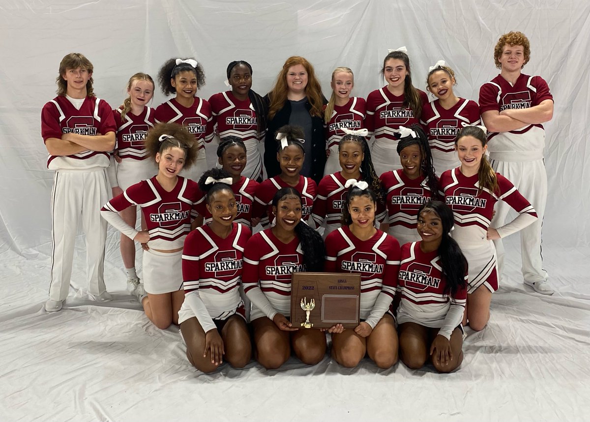 SHSSenators's tweet photo. Congratulations Sparkman Varsity Coed for being named the 2022 AHSAA STATE CHAMPIONS! Go Senators! #WeAreSparkman @PrinChrisShaw @SparkmanAD https://t.co/Jk3pfHb923