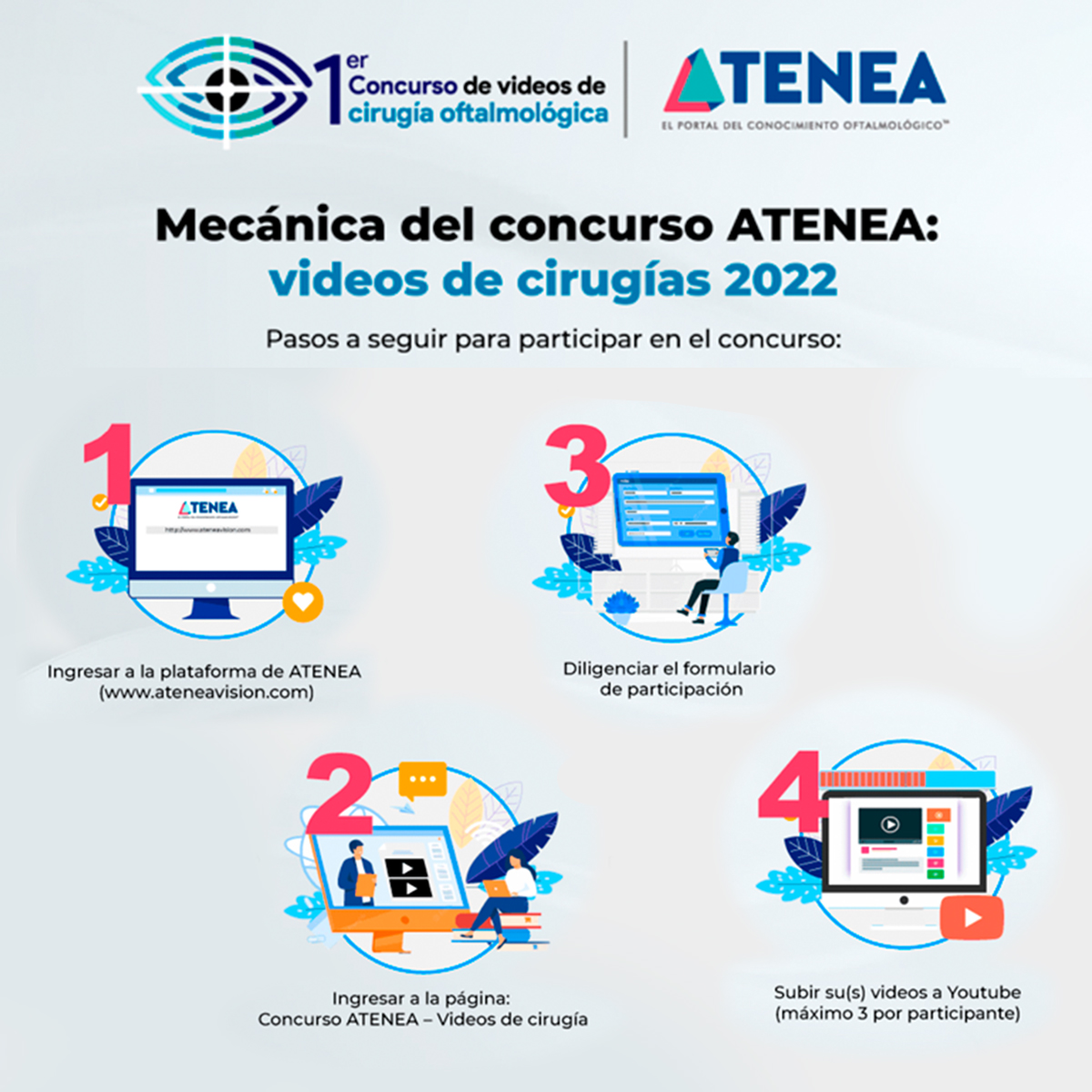 oftalmologoRO's tweet photo. ATENEA organiza este gran concurso con el objetivo de darle la oportunidad a la comunidad oftalmológica hispanoamericana de publicar y comentar sus cirugías.

Conozca los términos y condiciones aquí: Concurso de Videos – Atenea Visión (https://t.co/ZojbfxHTmX) https://t.co/6bu26A23Om