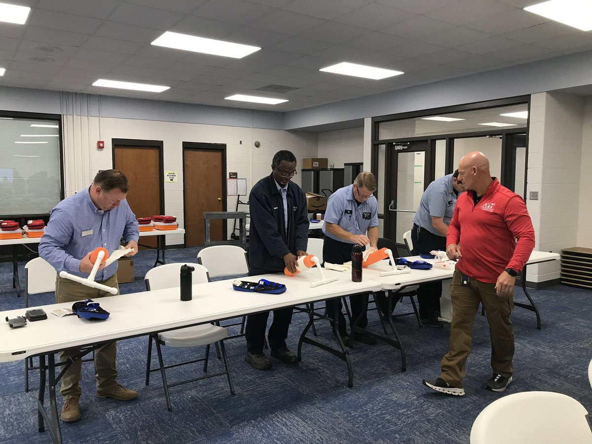 BCS_Operations's tweet photo. A focus on safety doesn’t stop at our campuses. @BryanCoSchools Maintenance and Grounds recently went through Stop the Bleed Training. https://t.co/TioMR7ZAr4