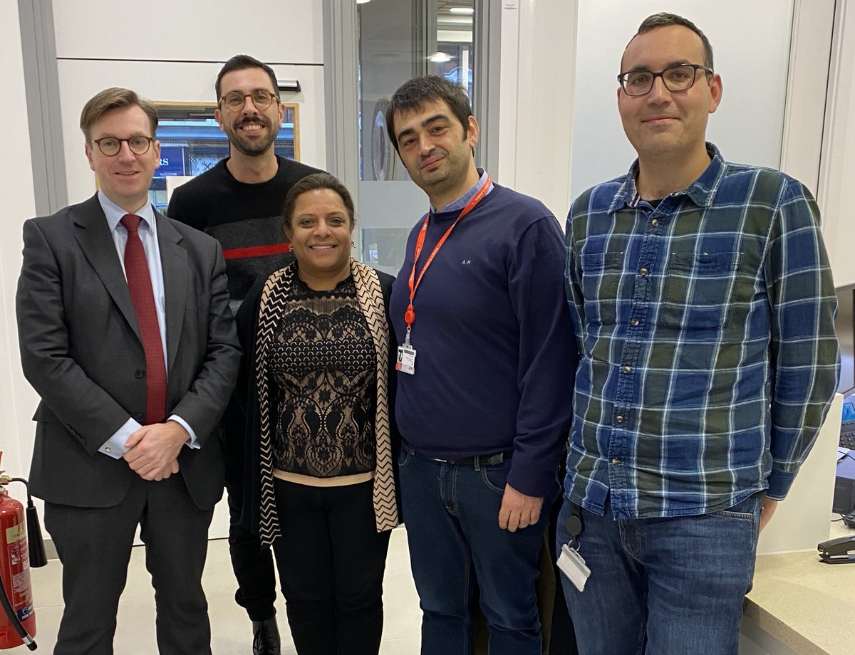 It was such a pleasure to have today Prof @QAnstee as a Guest of the @ChokshiLab and our lab at the @Inst_of_Hep . Thanks Quentin for the inspiring talk on NAFLD multi-omics & biomarkers. It is has been a long day discussing ongoing studies and future collaborations.