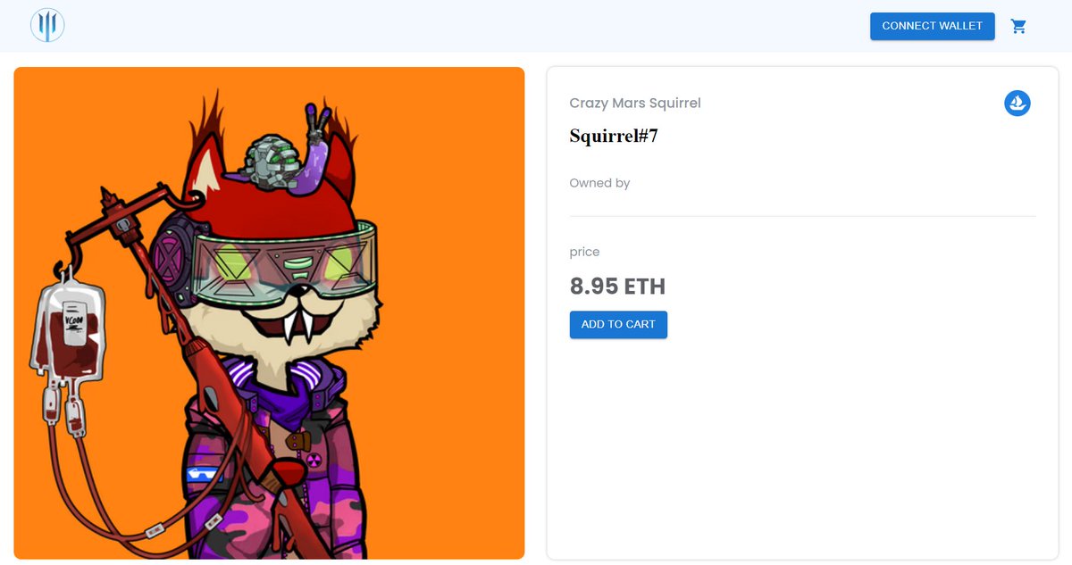 NeFTun_Market's tweet photo. @crzmarssquirrel is now in the top trending collections 🔥🔥
Would you buy it? https://t.co/Mtd3GB3J4h