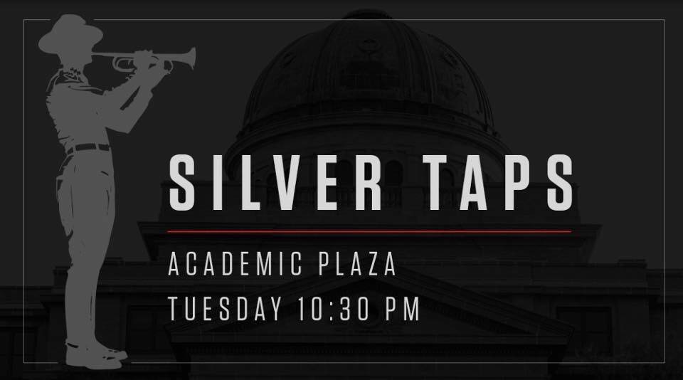 Tonight Silver Taps will be held honoring Matthew Anthony Calderon.

Stand with the families at 10:30pm in Academic Plaza or online at tx.ag/SilverTapsPrem…