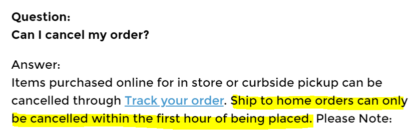 AlexDonkervoet's tweet photo. @MichaelsStores Your return policy can hurt you when we do the right thing, contact you ASAP, a fraudulent order was placed (do not ship it). We call (>1 hr wait time) but could not cancel the order. Now someone will enjoy a cricut machine at your cost as we will dispute the CC. https://t.co/25Kz36XDdt