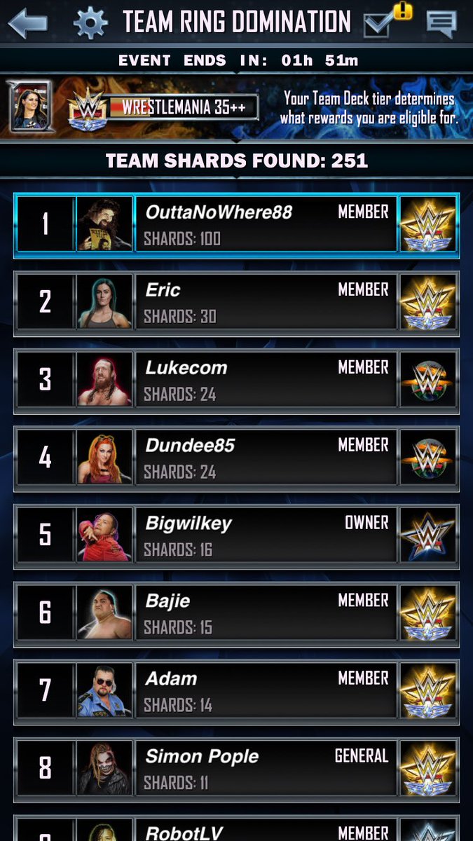 Just found these #WWESuperCard screen shots on my phone talk about a throwback the game was so much better back then man 🔥🔥