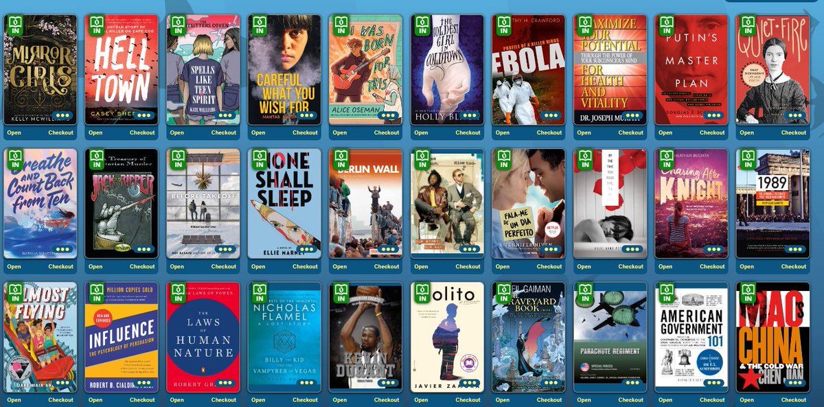 CentralHighSch7's tweet photo. PXU Libraries added thousands of e-books and audio to Destiny Discover. Yours truly ordered the nonfiction. Topics such as psychology, war, biography, crime, medicine, history and the military. Very interesting books. #highschoollibrarian #pxulibraries #bobnation #cehs_bobcats https://t.co/rgIWMCwk46