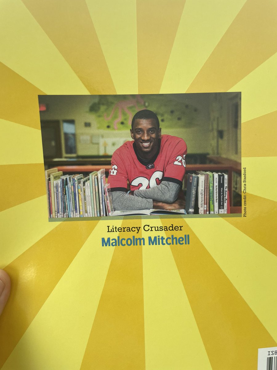 Why is this job awesome? -11 years ago I covered @ReadWithMalcolm on his signing day at Valdosta High to go to UGA. -Today my son was given a book from his Dr. During his wellness check-up, written by Malcolm Mitchell! The coolest of moments!